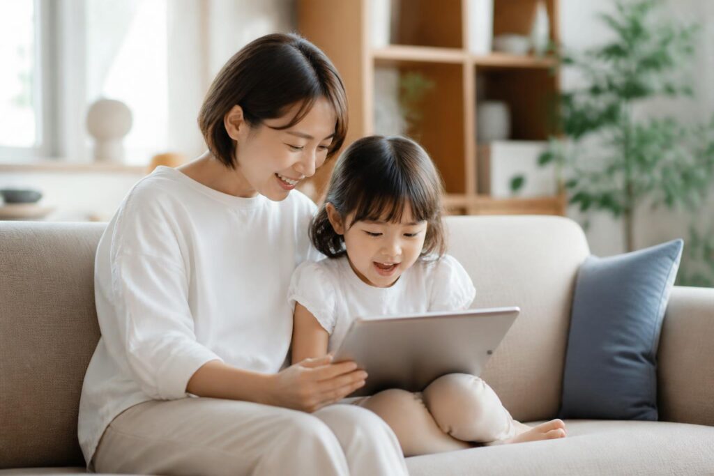 子ども向け英語動画をオフラインで視聴できる配信サービスは？