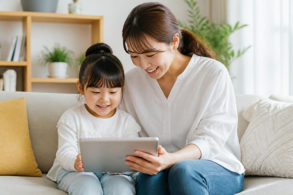 子どもが寝る前に見る英語動画はどんな内容がおすすめ？